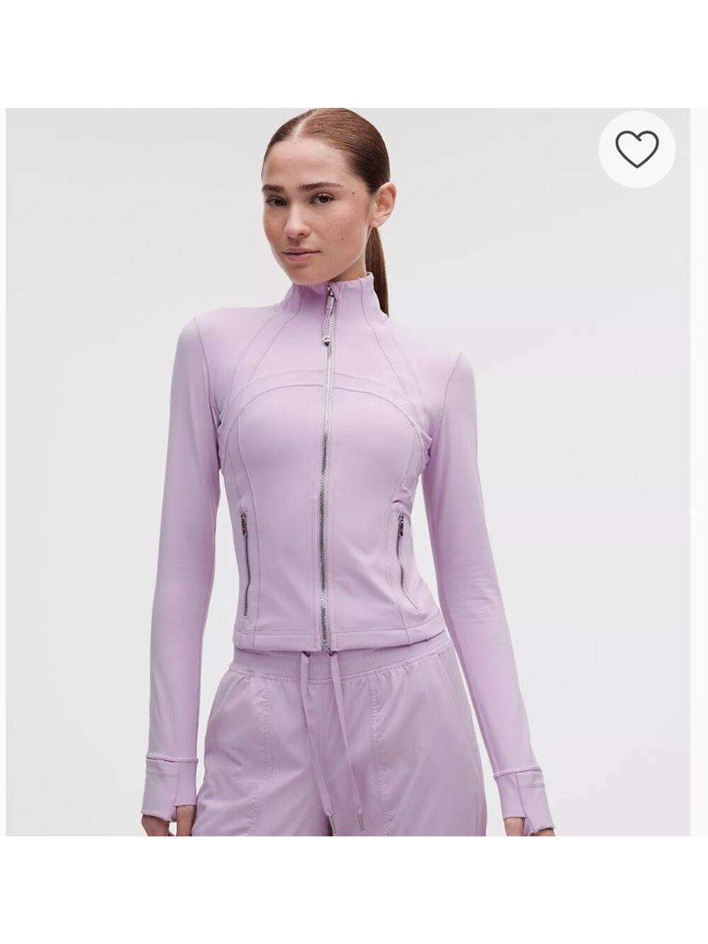 Lululemon Women's Define Jacket Nulu Lilac Play
